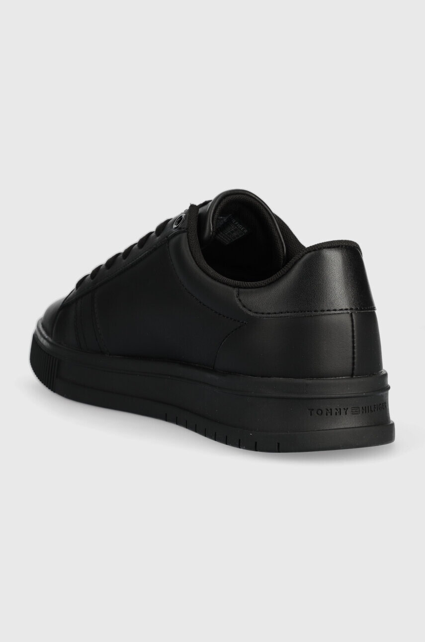 Tommy Hilfiger Кожени маратонки SUPERCUP LEATHER в черно FM0FM04706 - Pepit.bg
