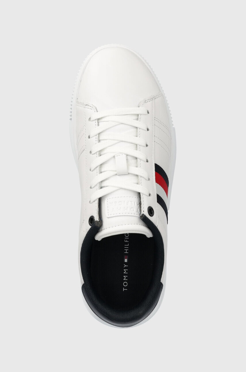 Tommy Hilfiger Кожени маратонки SUPERCUP LEATHER в бяло FM0FM04706 - Pepit.bg