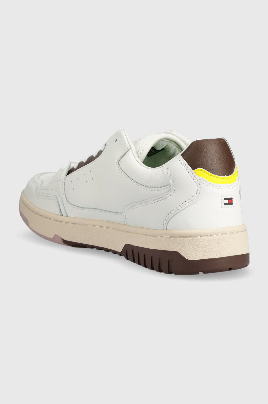 Tommy Hilfiger Кожени маратонки TH BASKET BEST В бяло FM0FM04538 - Pepit.bg