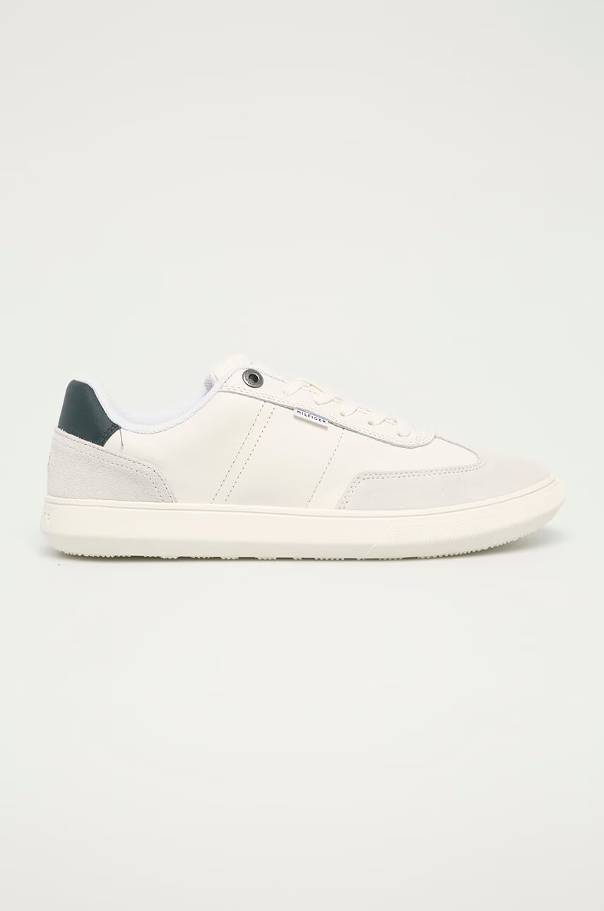 Tommy Hilfiger Кожени обувки в бяло - Pepit.bg