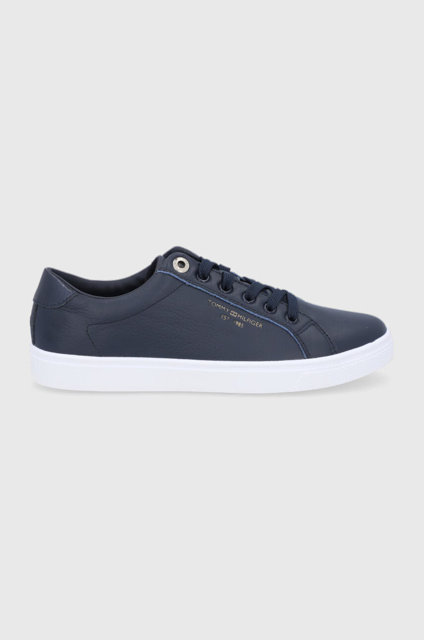 Tommy Hilfiger Кожени обувки в бяло - Pepit.bg