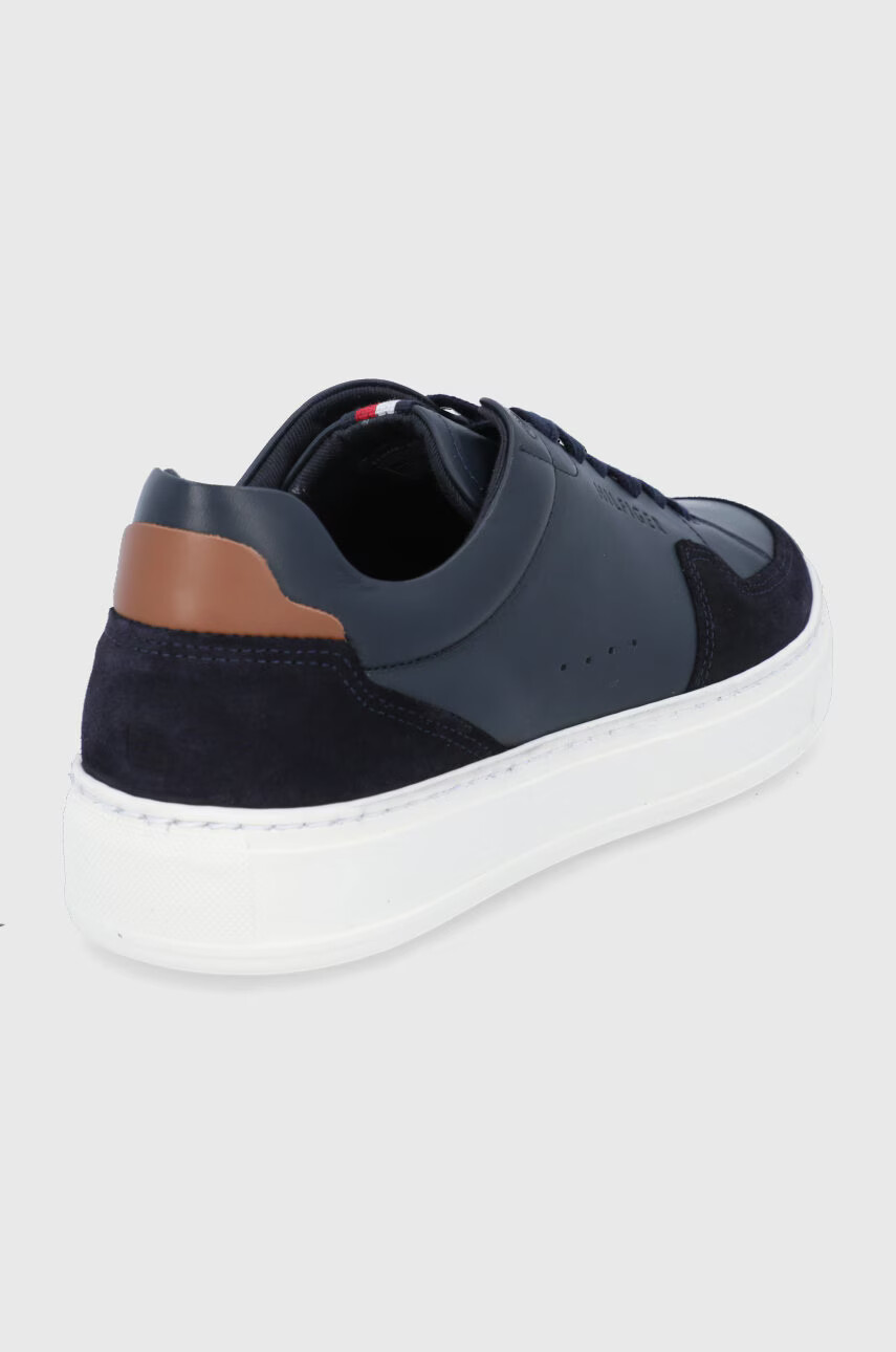 Tommy Hilfiger Кожени обувки в тъмносиньо - Pepit.bg