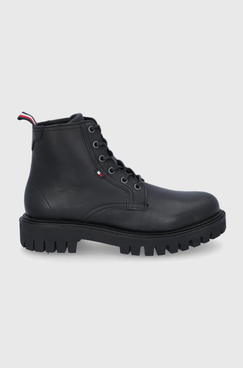 Tommy Hilfiger Кожени обувки - Pepit.bg