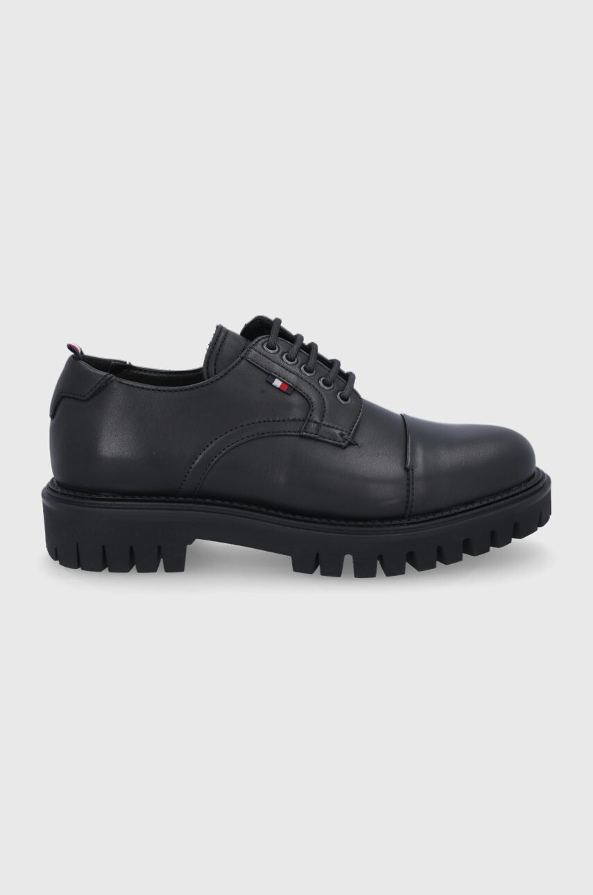 Tommy Hilfiger Кожени половинки обувки - Pepit.bg
