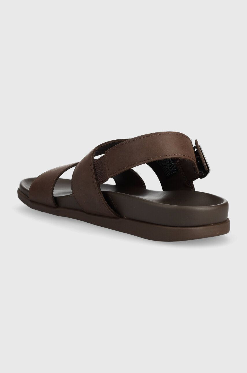 Tommy Hilfiger Кожени сандали HILFIGER PREMIUM LEATHER SANDAL - Pepit.bg