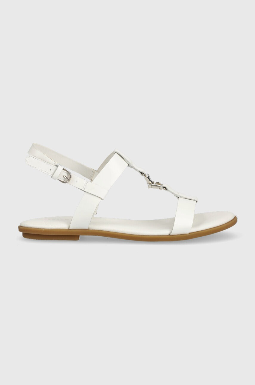 Tommy Hilfiger Кожени сандали TH FLAT SANDAL - Pepit.bg