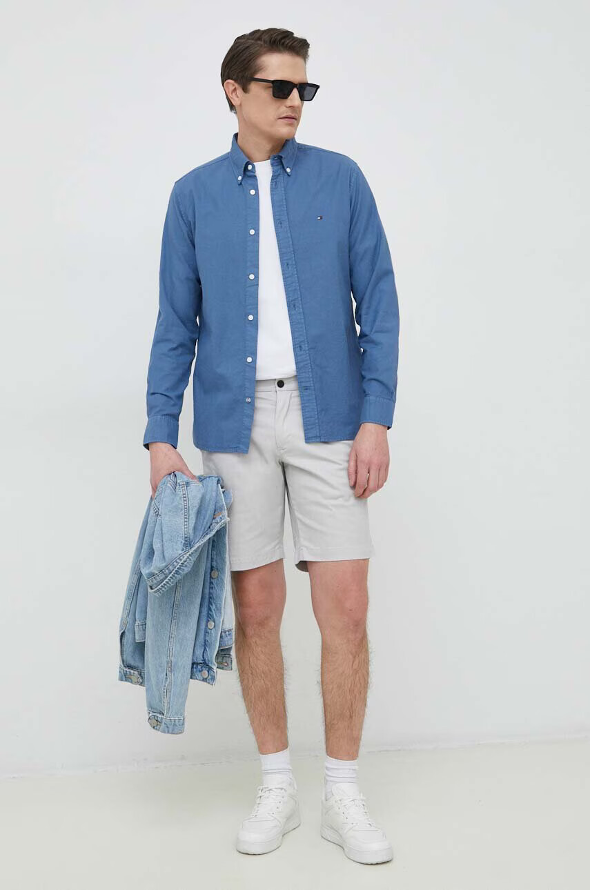 Tommy Hilfiger Къс панталон в сиво - Pepit.bg