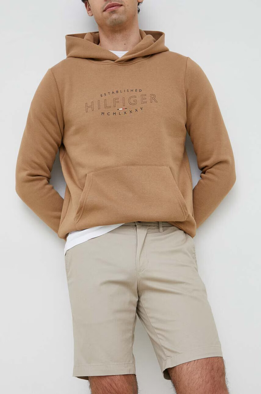 Tommy Hilfiger Къс панталон в бежово - Pepit.bg