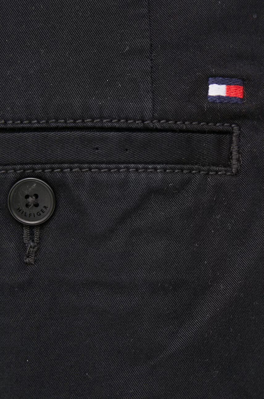 Tommy Hilfiger Къси панталони Brooklyn 1985 мъжки в черно - Pepit.bg