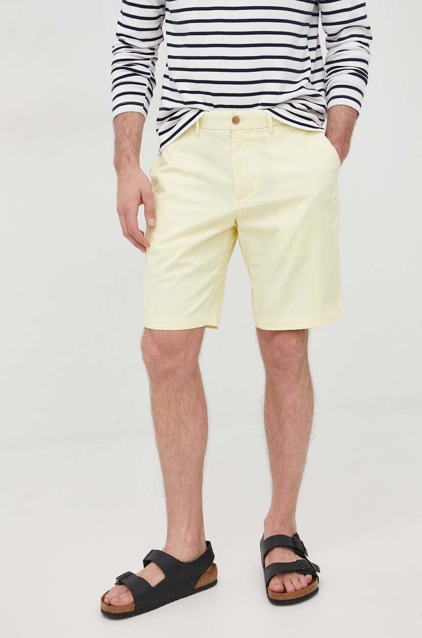 Tommy Hilfiger Къси панталони Harlem 1985 в жълто - Pepit.bg