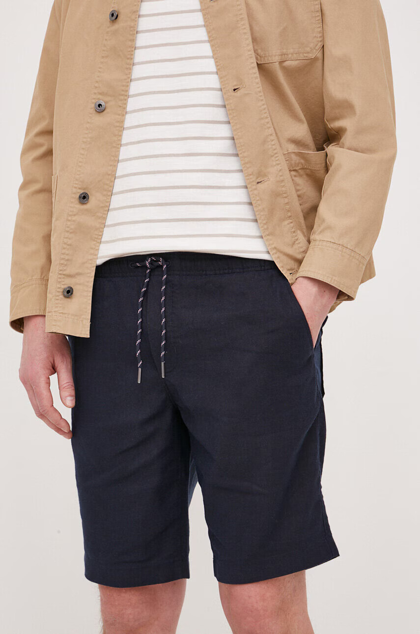 Tommy Hilfiger Ленен къс панталон - Pepit.bg