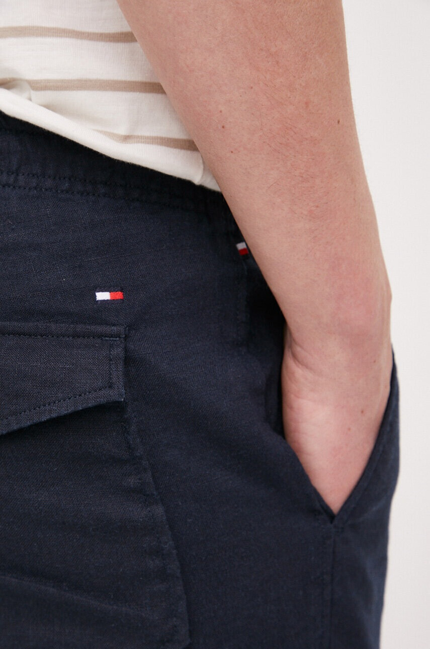 Tommy Hilfiger Ленен къс панталон - Pepit.bg