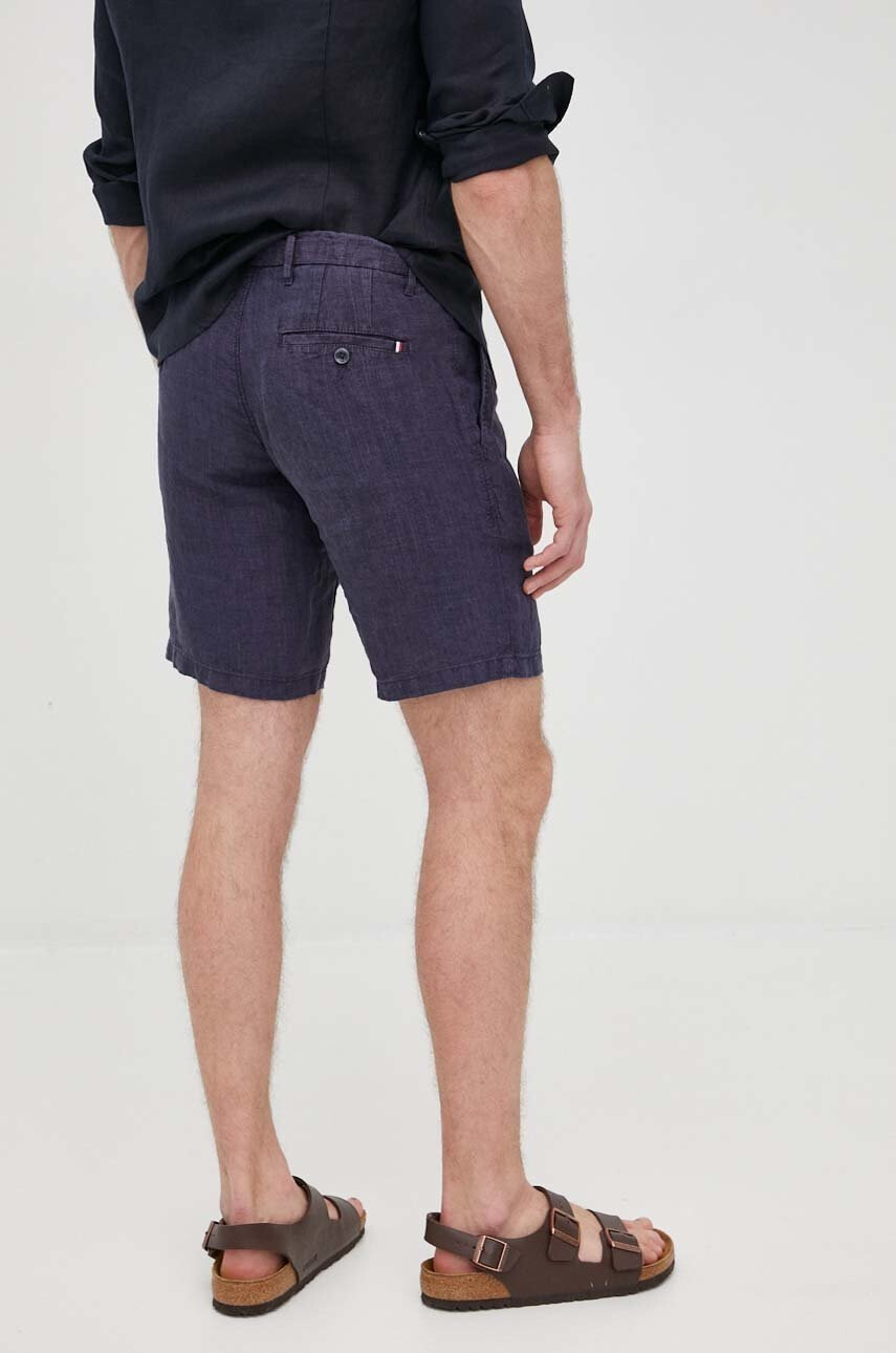 Tommy Hilfiger Ленен къс панталон Brooklyn - Pepit.bg