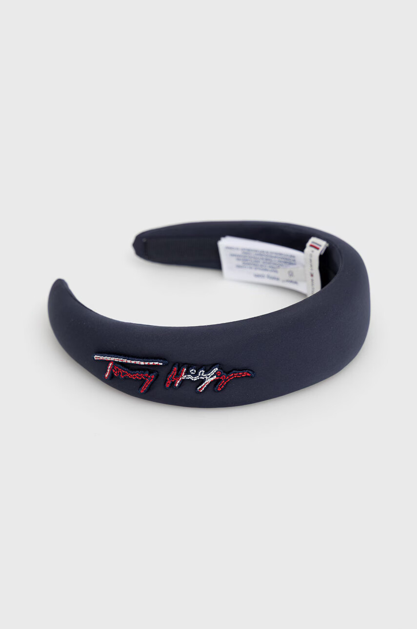 Tommy Hilfiger Лента за глава Iconic в тъмносиньо - Pepit.bg