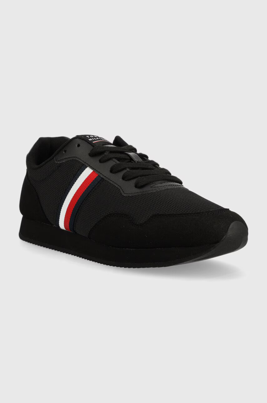 Tommy Hilfiger Маратонки CORE LO RUNNER в черно FM0FM04504 - Pepit.bg