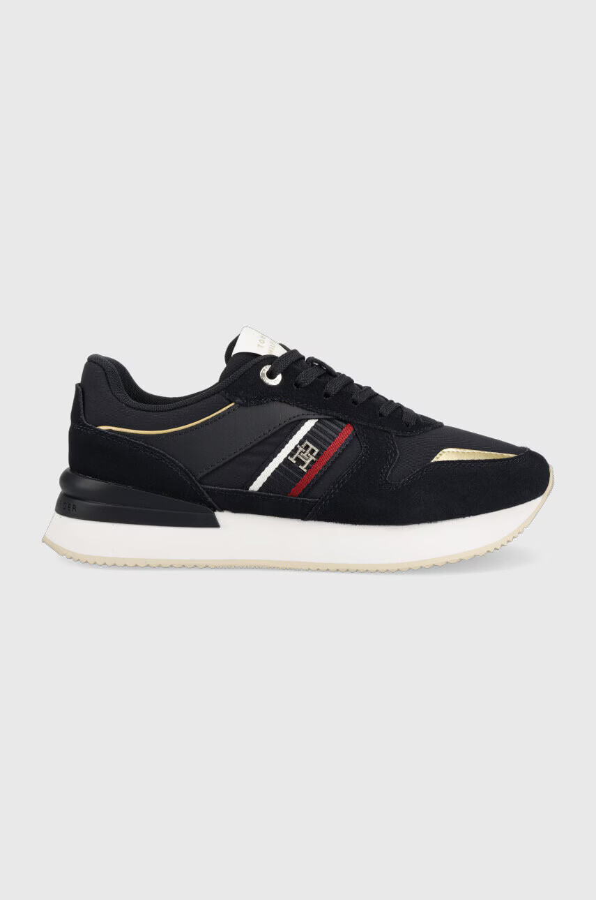 Tommy Hilfiger Маратонки CORP WEBBING RUNNER в тъмносиньо FW0FW07383 - Pepit.bg