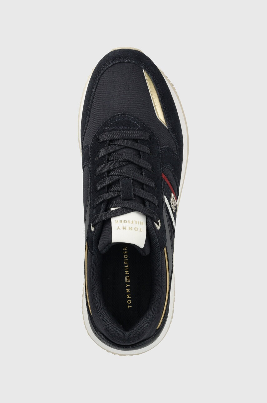 Tommy Hilfiger Маратонки CORP WEBBING RUNNER в тъмносиньо FW0FW07383 - Pepit.bg