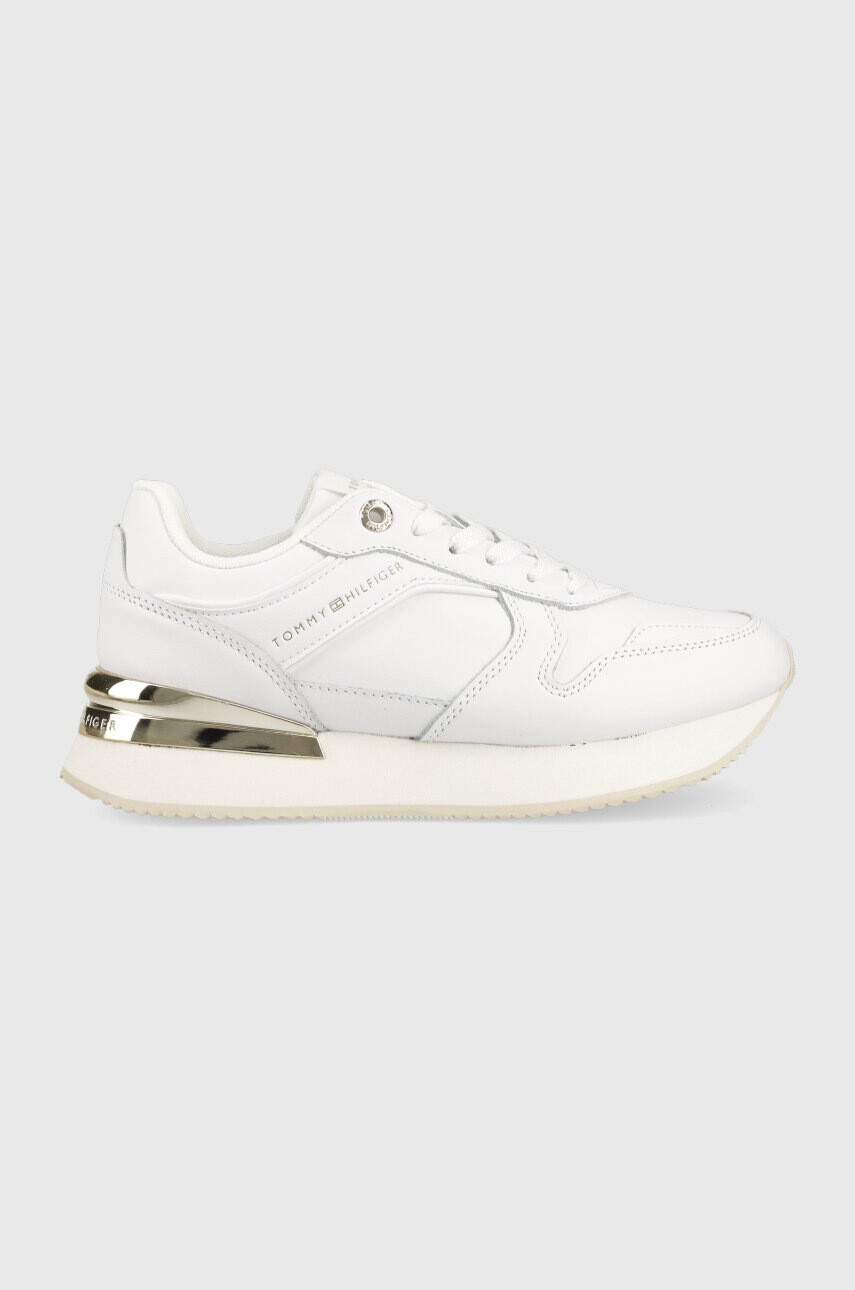 Tommy Hilfiger Маратонки ELEVATED FEMININE LEATHER RUNNER - Pepit.bg