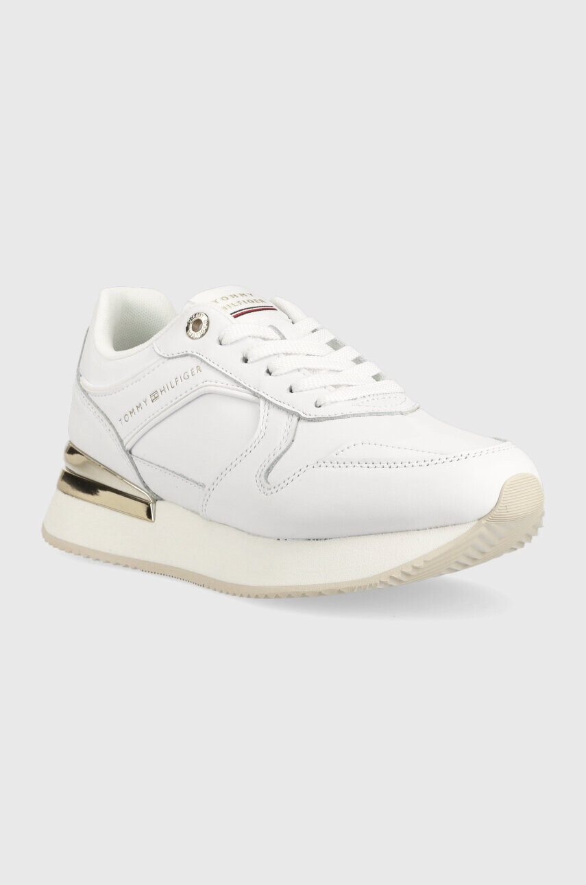 Tommy Hilfiger Маратонки ELEVATED FEMININE LEATHER RUNNER - Pepit.bg