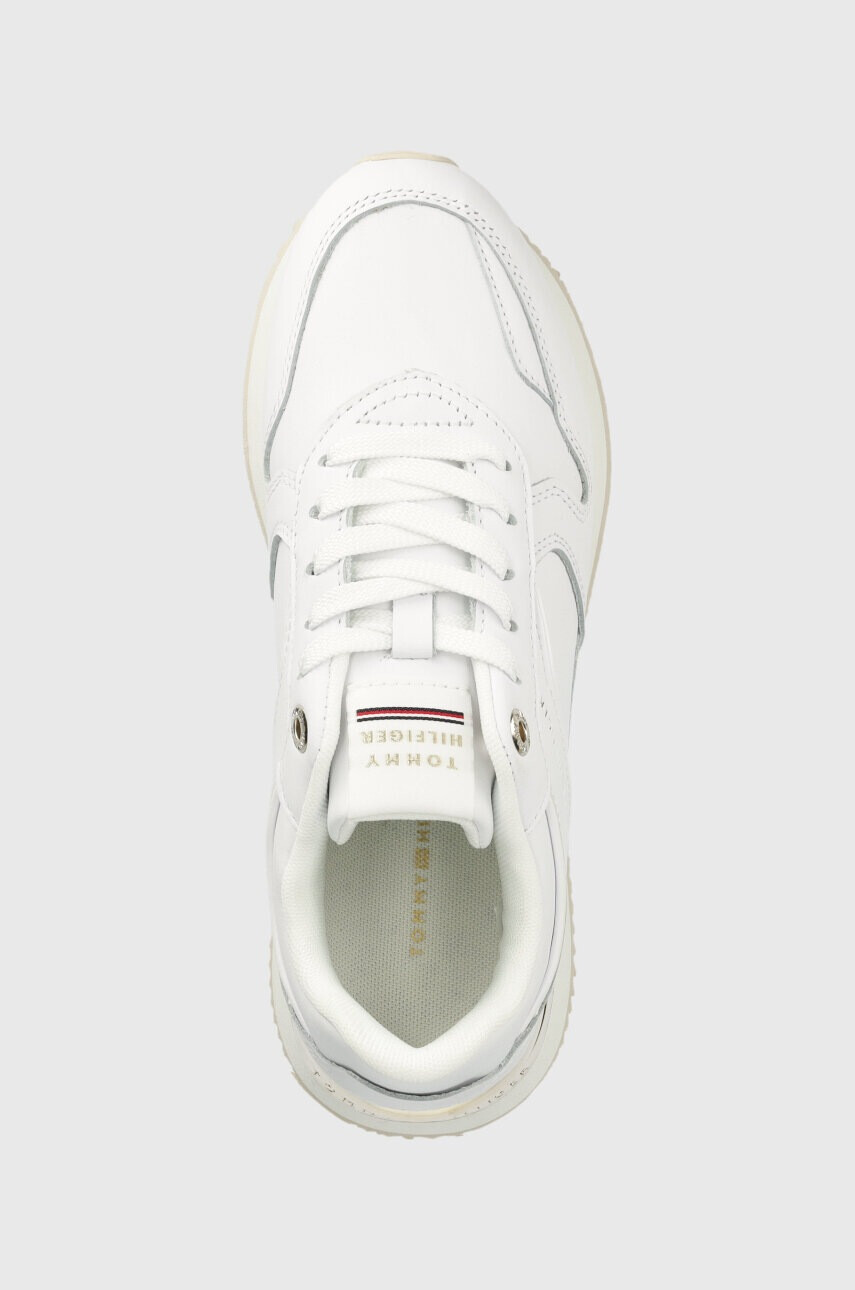 Tommy Hilfiger Маратонки ELEVATED FEMININE LEATHER RUNNER - Pepit.bg