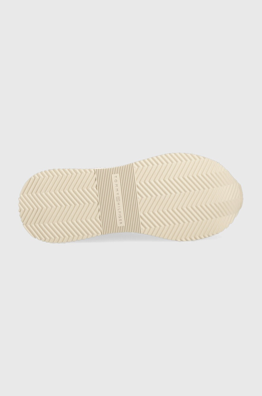 Tommy Hilfiger Маратонки ELEVATED FEMININE LEATHER RUNNER - Pepit.bg