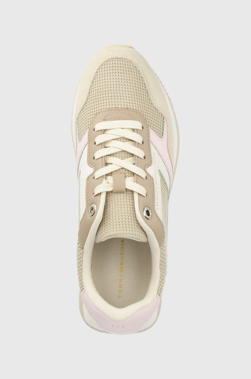 Tommy Hilfiger Маратонки ESSENTIAL MESH RUNNER в бежово FW0FW07381 - Pepit.bg