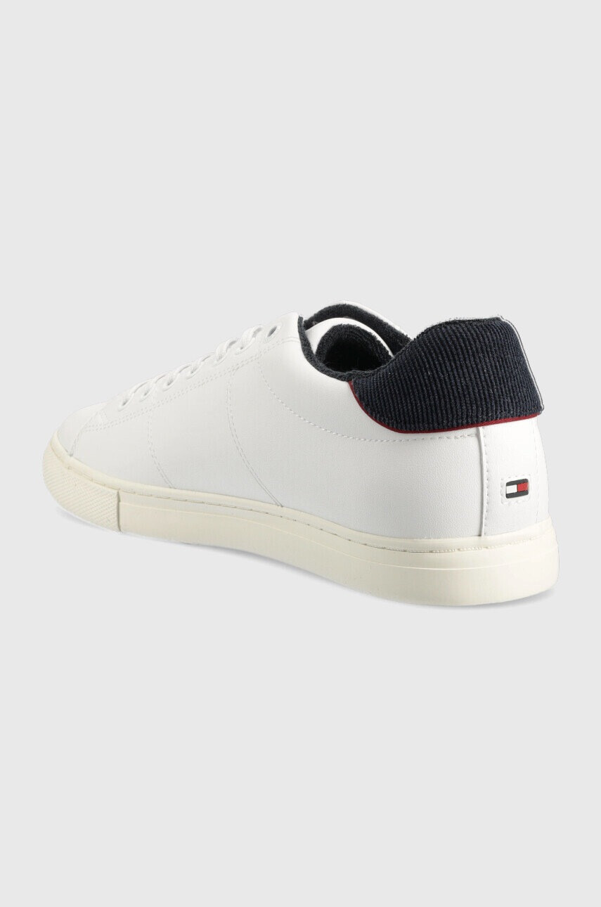Tommy Hilfiger Маратонки Fm0fm04350 Core Vulc Varsity Monogram в бяло - Pepit.bg