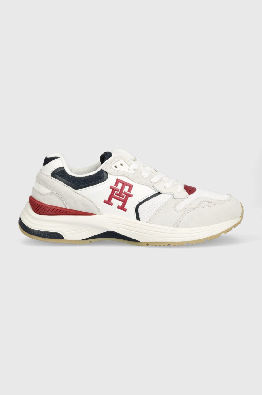 Tommy Hilfiger Маратонки FM0FM04360 MODERN PREP MIX RWB в бяло - Pepit.bg