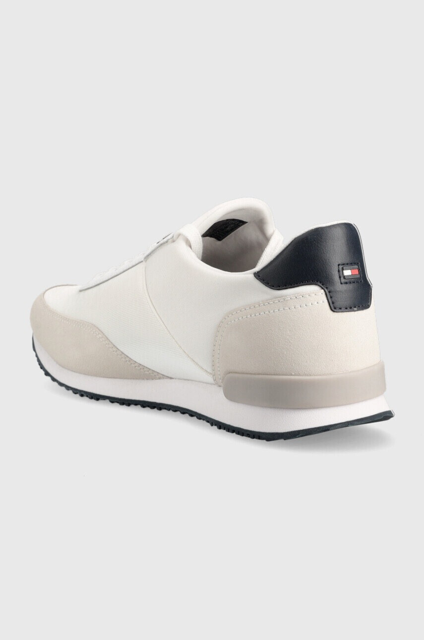 Tommy Hilfiger Маратонки Iconic Sock Runner Mix в бяло - Pepit.bg