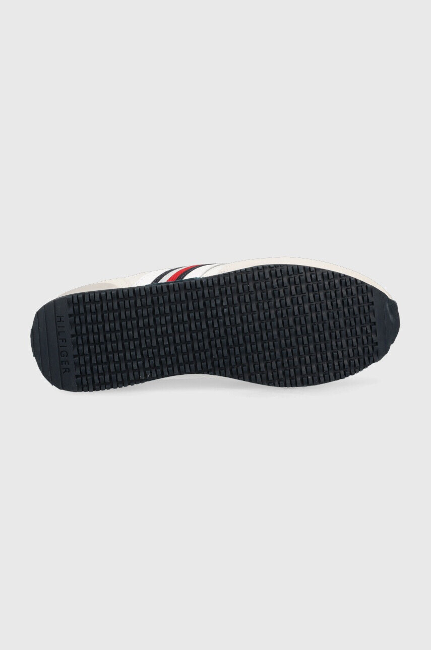 Tommy Hilfiger Маратонки Iconic Sock Runner Mix в бяло - Pepit.bg