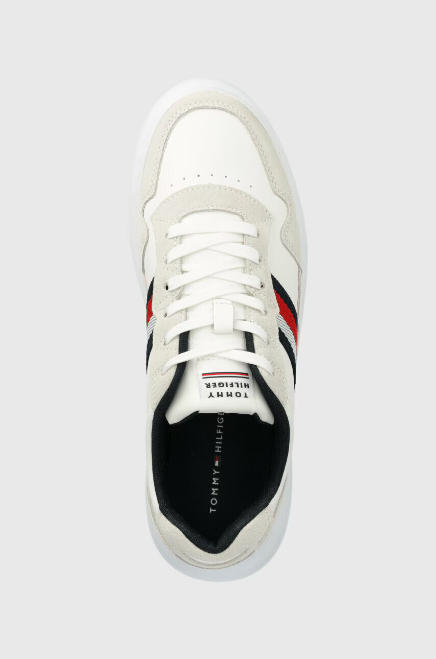 Tommy Hilfiger Маратонки LIGHTWEIGHT LEATHER MIX CUP в бяло FM0FM04427 - Pepit.bg