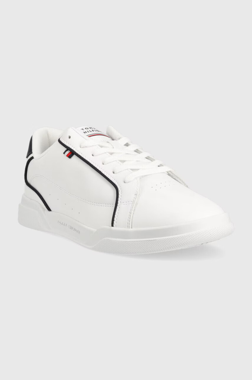 Tommy Hilfiger Маратонки LO CUP LEATHER в бяло FM0FM04429 - Pepit.bg