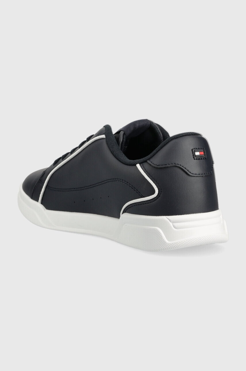 Tommy Hilfiger Маратонки LO CUP LEATHER в тъмносиньо FM0FM04429 - Pepit.bg
