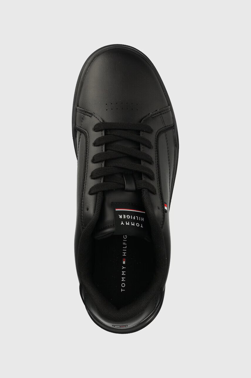 Tommy Hilfiger Маратонки LO CUP LEATHER в черно FM0FM04429 - Pepit.bg