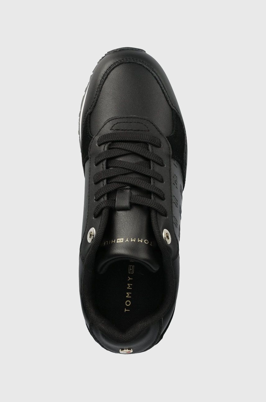 Tommy Hilfiger Маратонки Metallic Monogram Emboss Sneaker - Pepit.bg