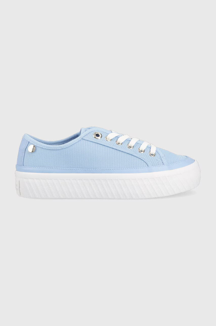 Tommy Hilfiger Маратонки PLATFORM VULCANIZED SNEAKER в синьо - Pepit.bg