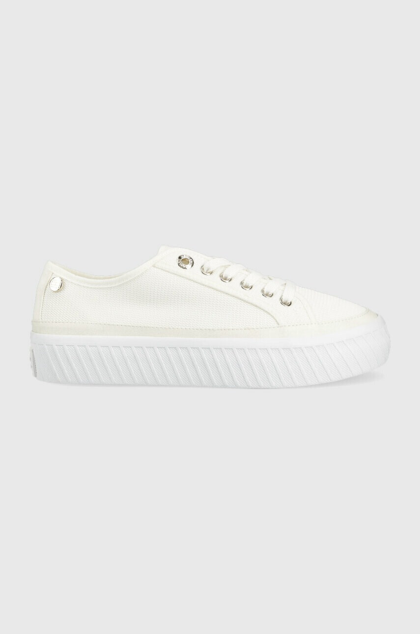 Tommy Hilfiger Маратонки PLATFORM VULCANIZED SNEAKER в бяло - Pepit.bg