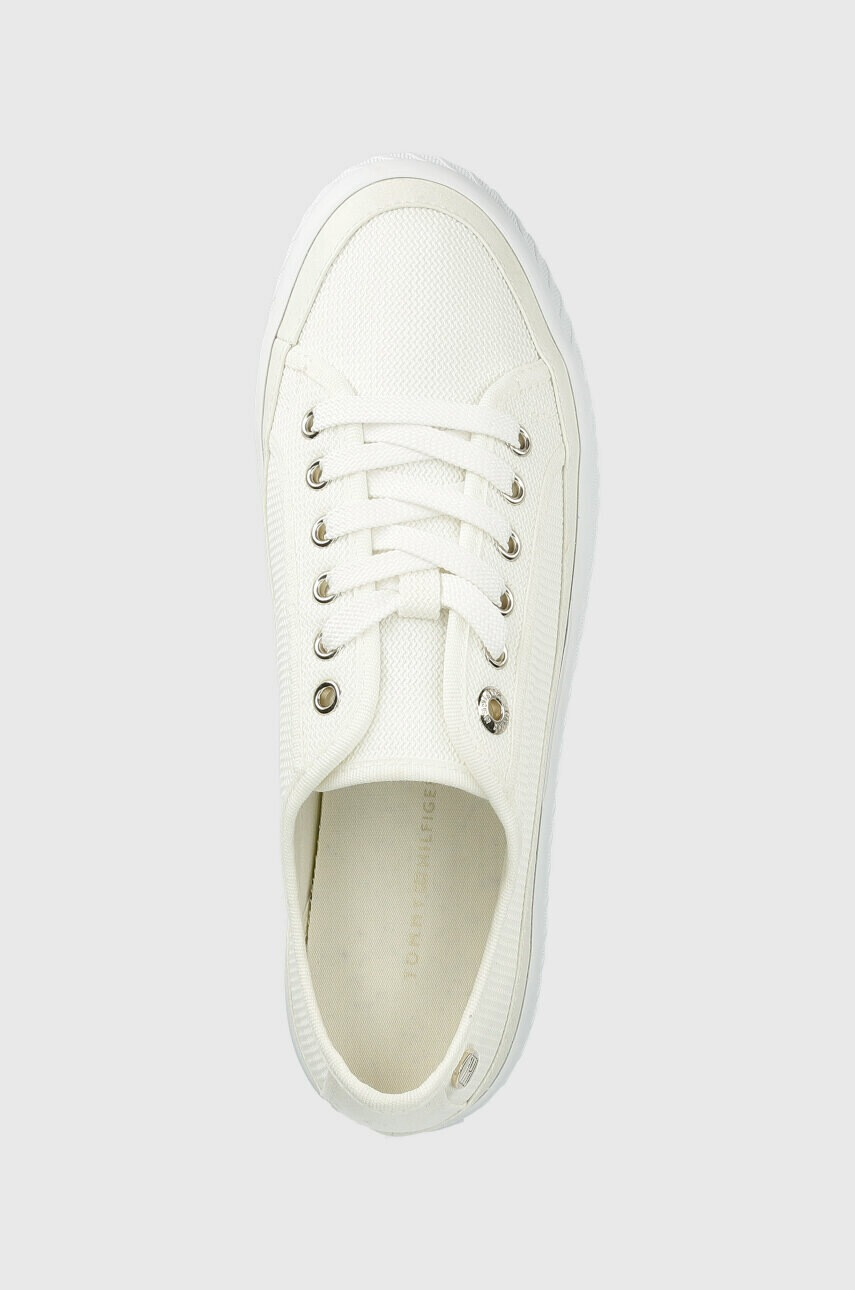 Tommy Hilfiger Маратонки PLATFORM VULCANIZED SNEAKER в бяло - Pepit.bg