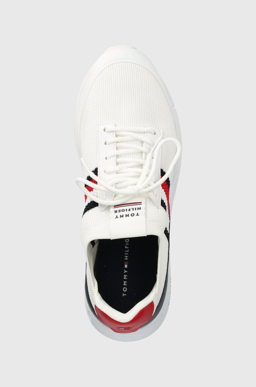 Tommy Hilfiger Маратонки PREMIUM LIGHTWEIGHT RUNNER KNIT в бяло - Pepit.bg