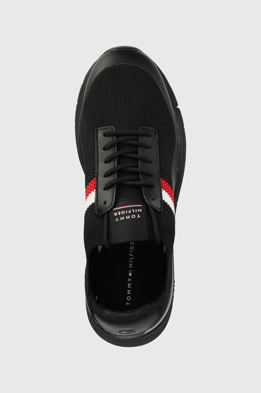 Tommy Hilfiger Маратонки PREMIUM LIGHTWEIGHT RUNNER KNIT в черно - Pepit.bg