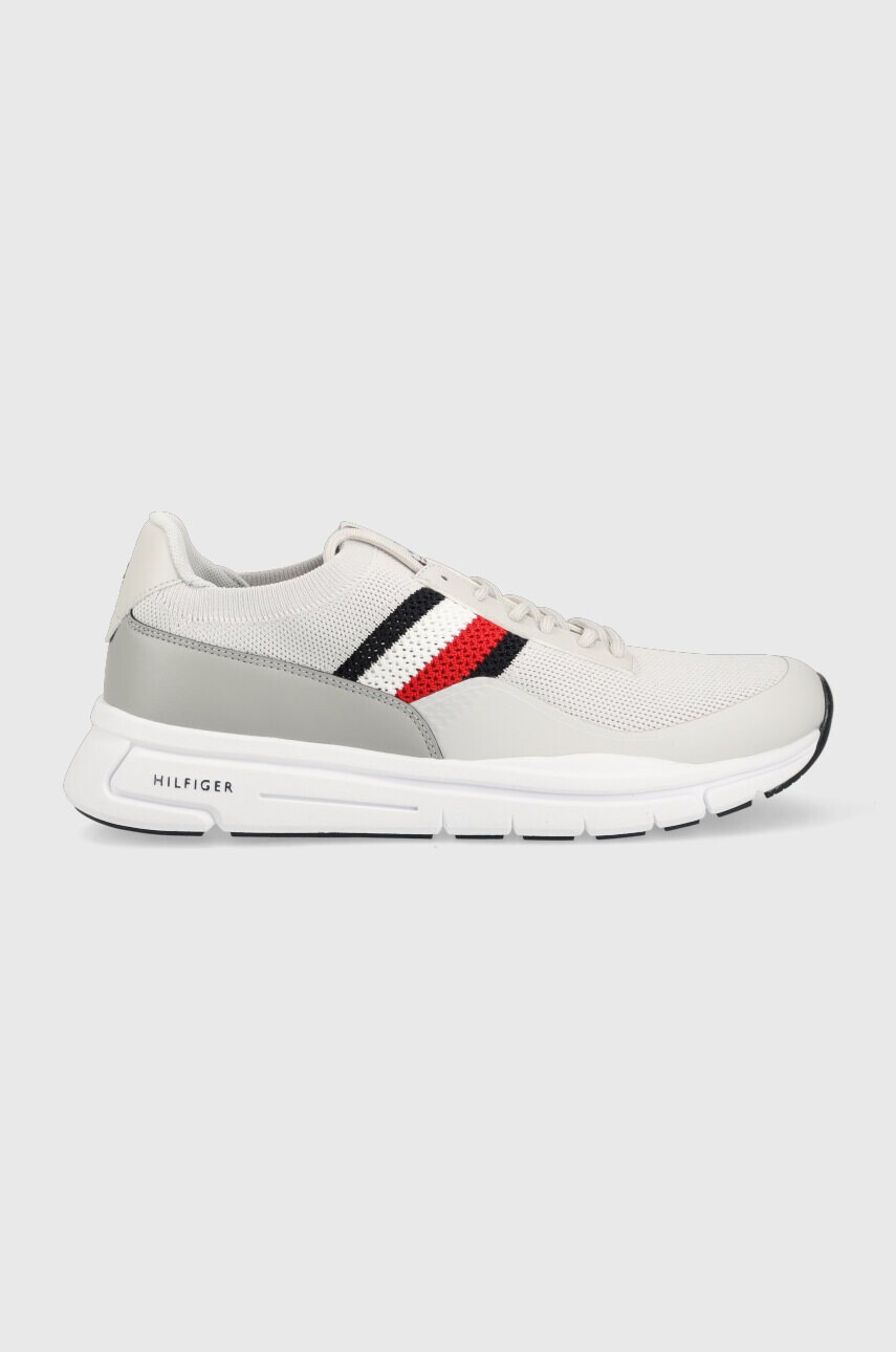 Tommy Hilfiger Маратонки PREMIUM LIGHTWEIGHT RUNNER KNIT в сиво - Pepit.bg