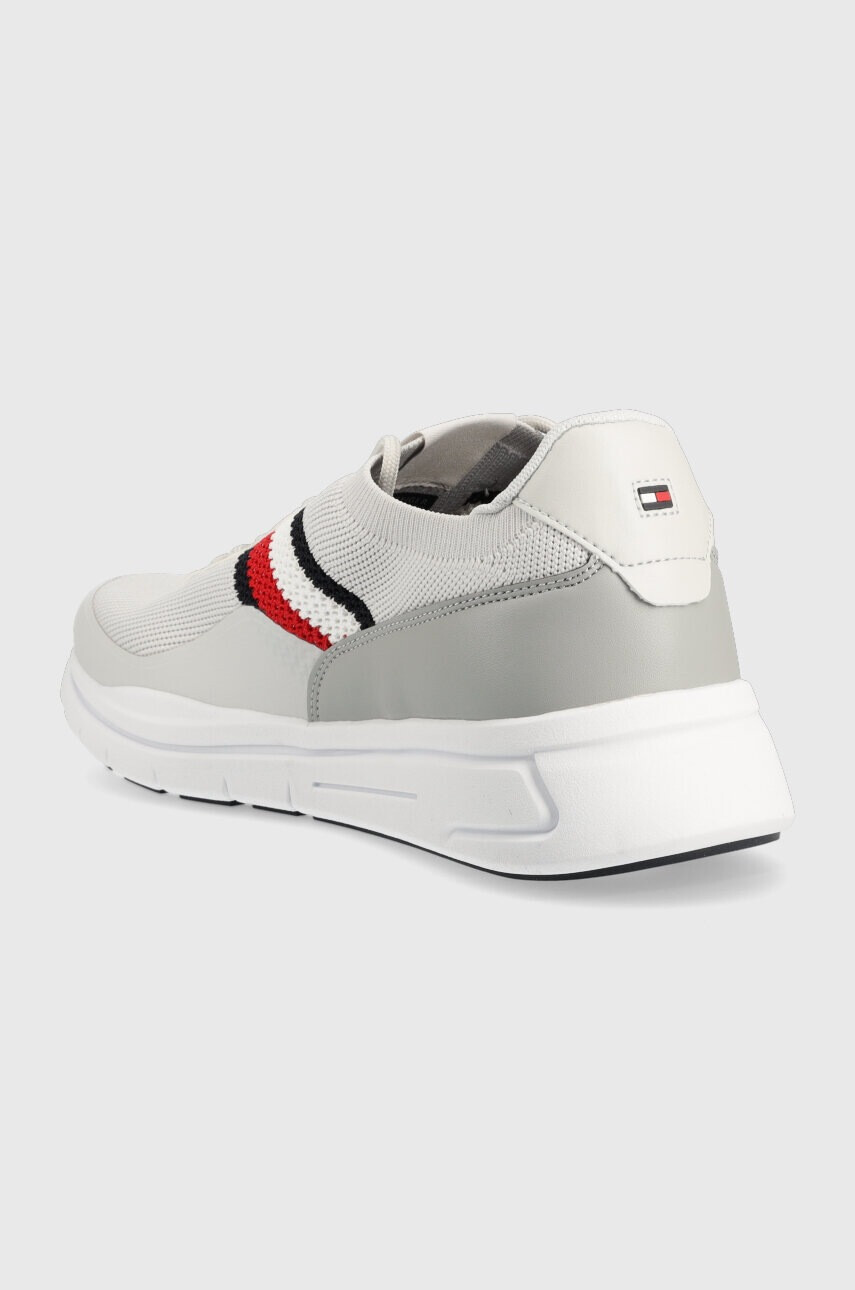 Tommy Hilfiger Маратонки PREMIUM LIGHTWEIGHT RUNNER KNIT в сиво - Pepit.bg