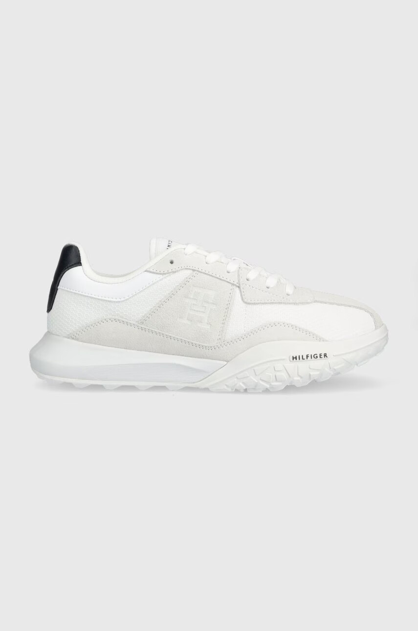 Tommy Hilfiger Маратонки RETRO MODERN RUNNER MIX в бяло - Pepit.bg