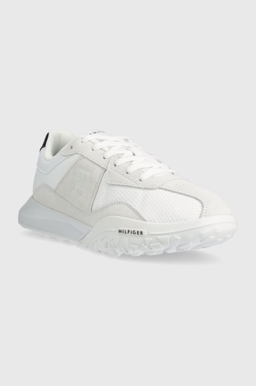 Tommy Hilfiger Маратонки RETRO MODERN RUNNER MIX в бяло - Pepit.bg