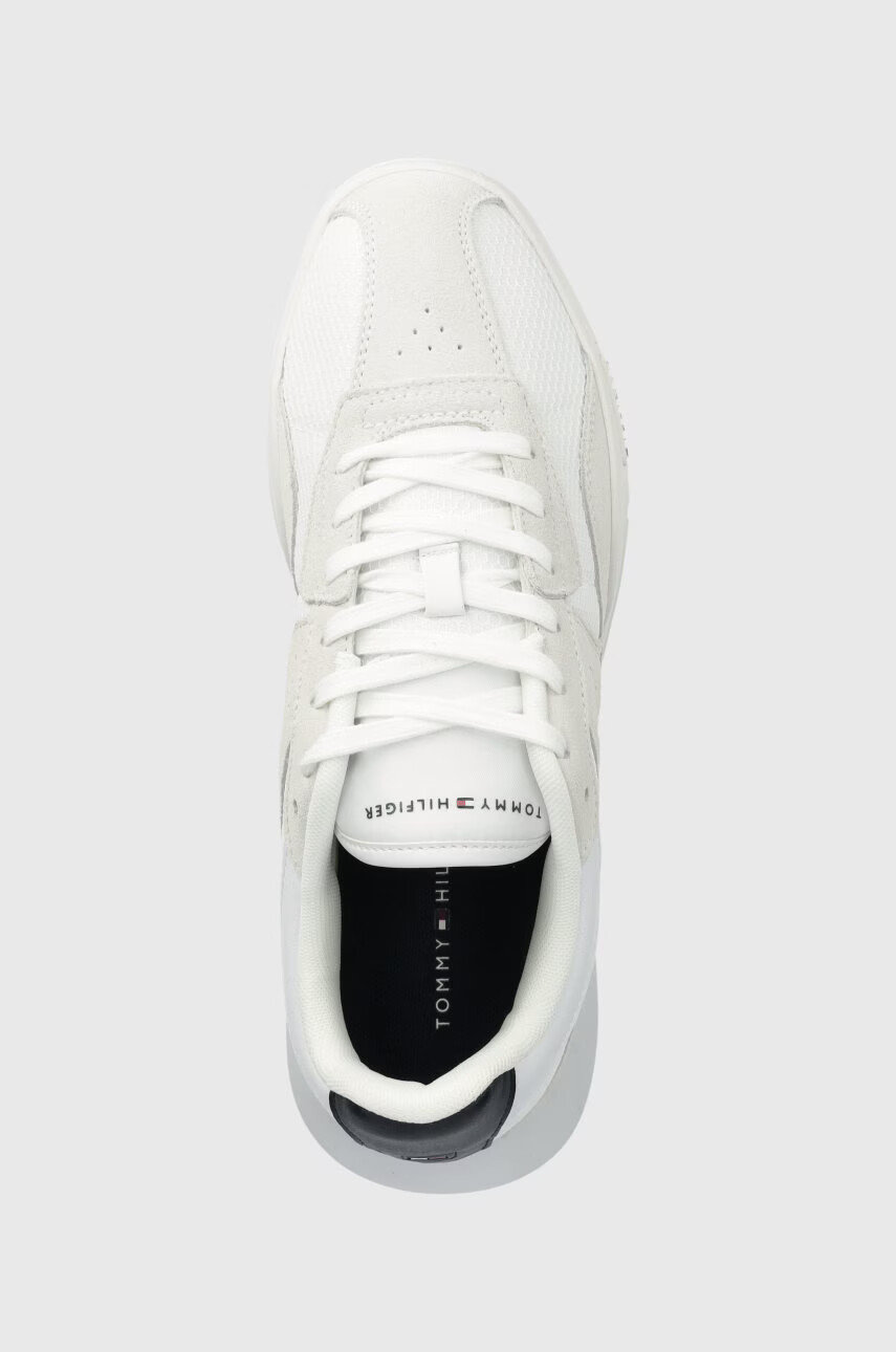 Tommy Hilfiger Маратонки RETRO MODERN RUNNER MIX в бяло - Pepit.bg