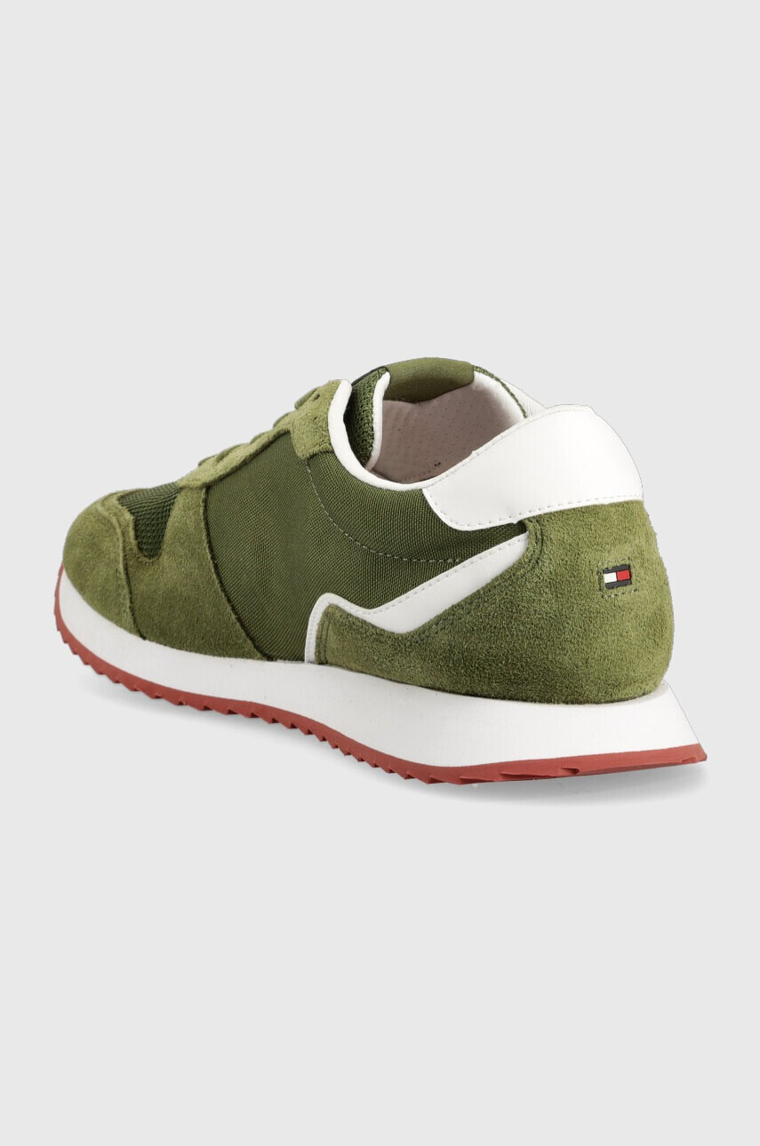 Tommy Hilfiger Маратонки RUNNER EVO MIX в зелено FM0FM04478 - Pepit.bg