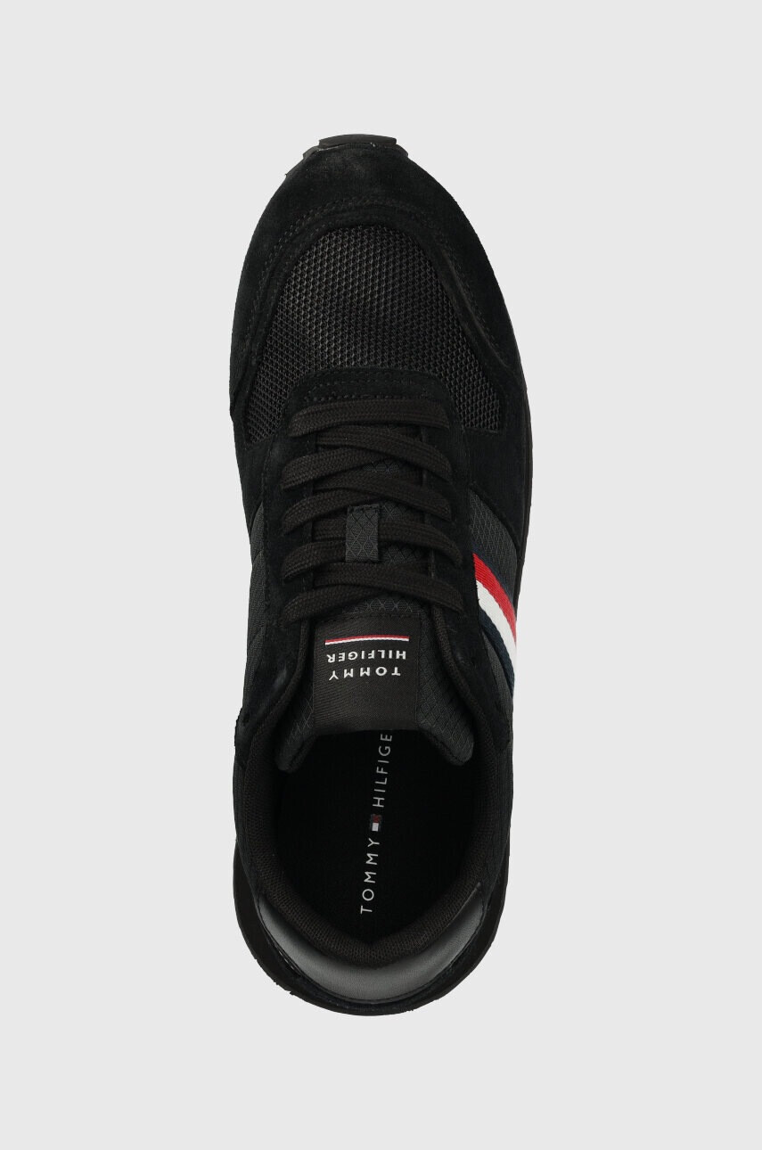 Tommy Hilfiger Маратонки RUNNER EVO MIX в черно FM0FM04699 - Pepit.bg