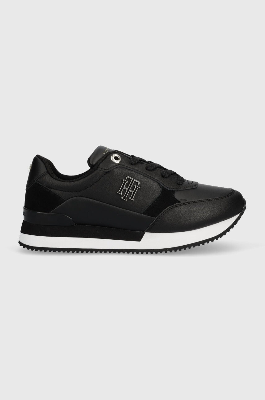 Tommy Hilfiger Маратонки Th Emboss Metallic Sneaker - Pepit.bg