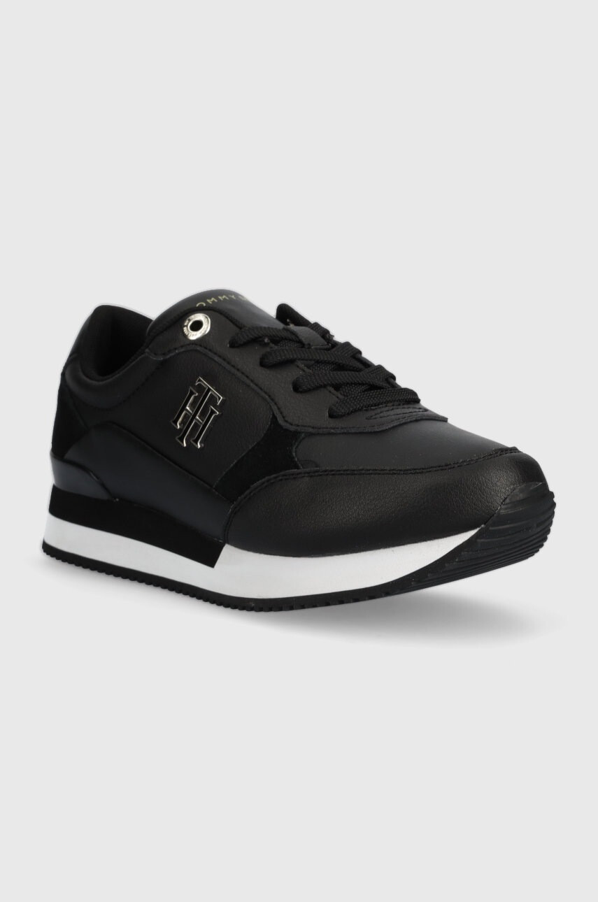 Tommy Hilfiger Маратонки Th Emboss Metallic Sneaker - Pepit.bg