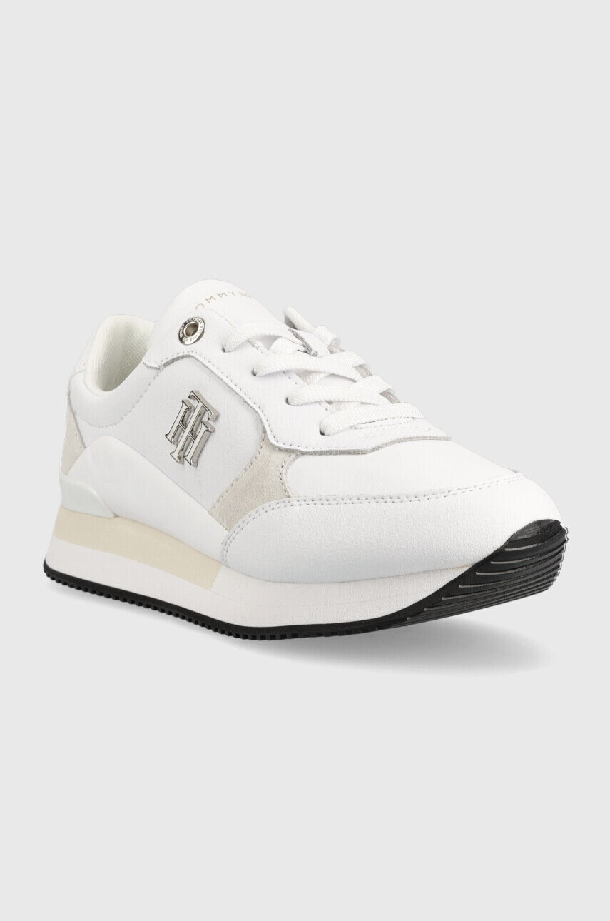Tommy Hilfiger Маратонки Th Emboss Metallic Sneaker - Pepit.bg